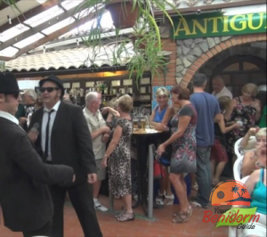 blues brothers at el cisne market benidorm