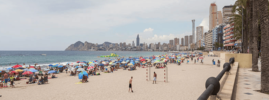 playa benidorm